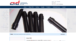 Desktop Screenshot of customparts-mfg.com